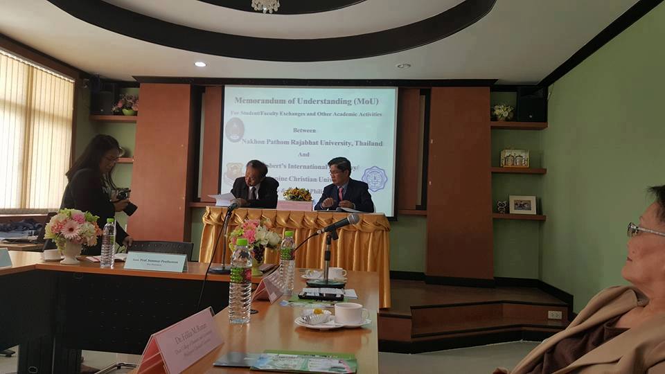 SRIA-PCU sign partnership with Nakhon Pathom Rajabhat University 3