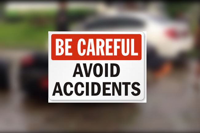 accident sign