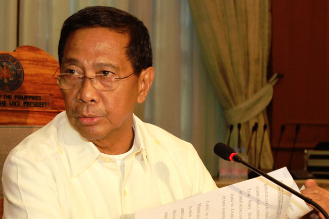 Vice-President Jejomar Binay