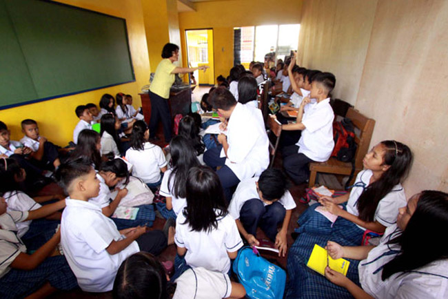 public school classroom