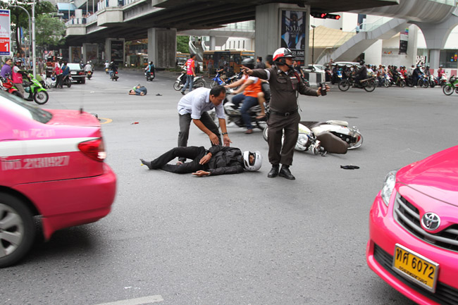 Thailand road accidents