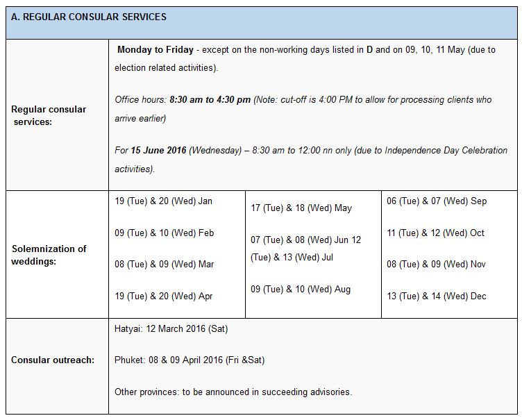 PHL Bkk June 2016 schedule