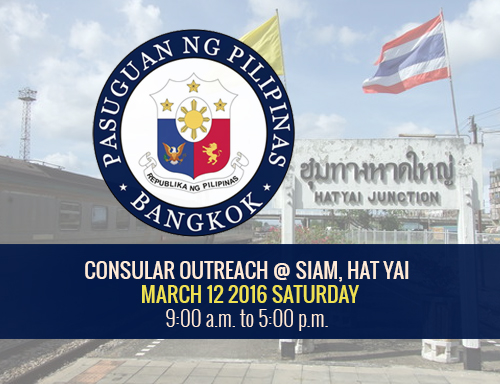 PHL Embassy consular activity in Hat Yai
