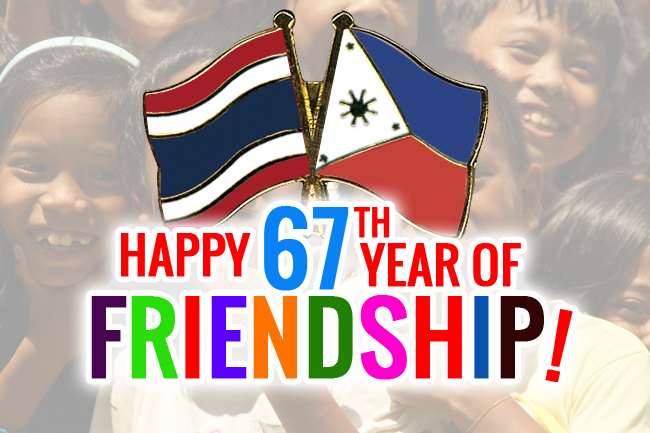 Thailand Philippines 67th year of friendship