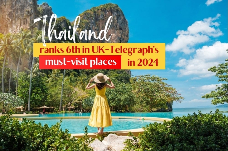 Thailand ranks 6th telegraph must-visit places