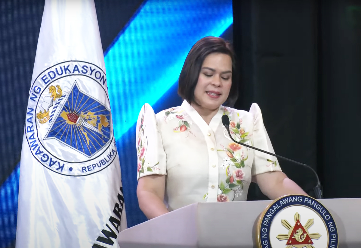 VP Sara Duterte DepEd