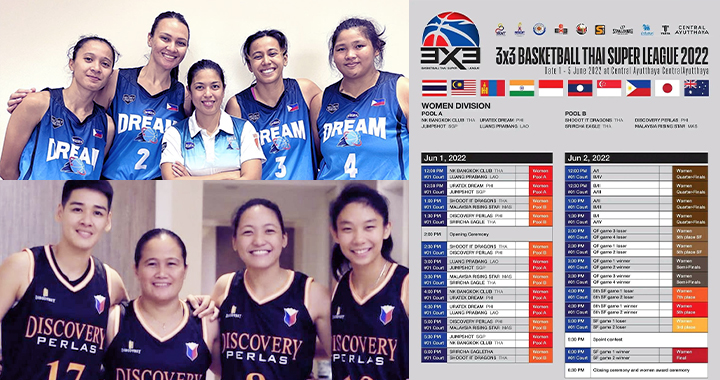 pinoythaiyo 3x3 women basketball thailand super league