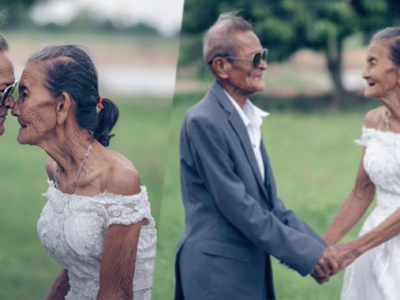 pinoythaiyo cute elderly couple wedding photos