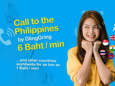 pinoythaiyo gling gring 6 baht per minute to philippines